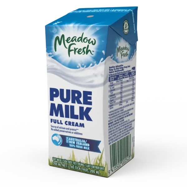 Sữa Tươi Meadow Fresh Nguyên Kem 200ml